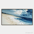 HOLMAN ART Tidal Whisper – Textured Impasto Seascape Oil Painting for Coastal Decor - image 1