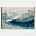HOLMAN ART Celtic Surge – Textured Impasto Ocean Wave - image 1