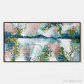 HOLMAN ART River of Petals – Textured Abstract Floral Landscape Painting - image 1