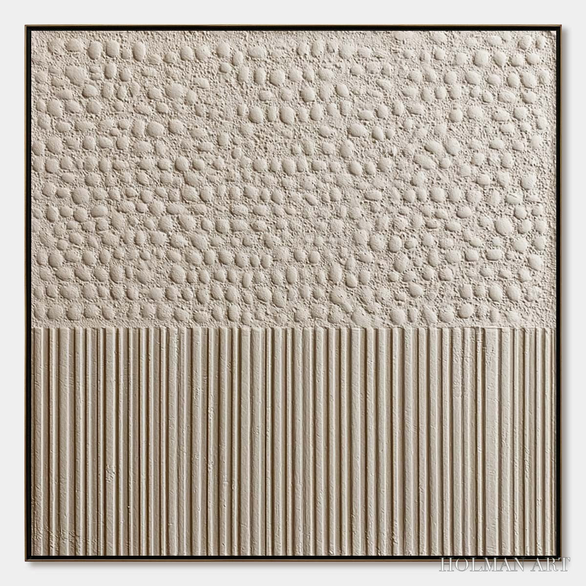 HOLMAN ART Zenith – Textured Wabi-Sabi Minimalist Abstract - image 1