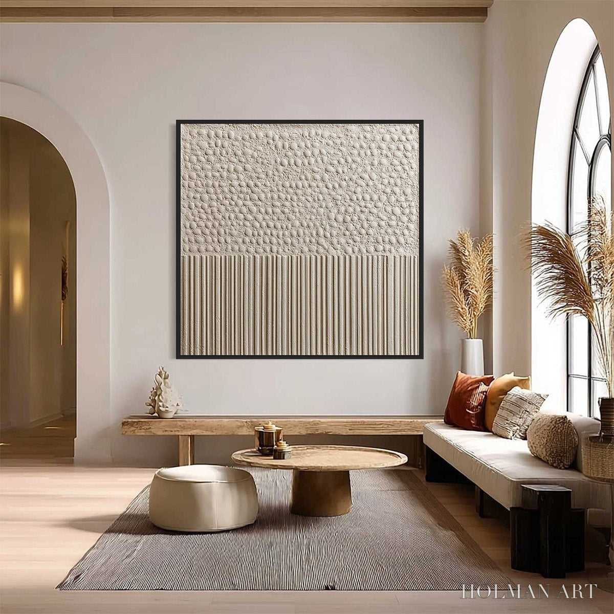 HOLMAN ART Zenith – Textured Wabi-Sabi Minimalist Abstract - image 2