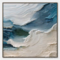 HOLMAN ART Atlantic Swell – Heavily Textured Abstract Seascape Painting for Coastal Decor - image 1