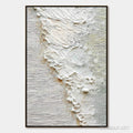 HOLMAN ART Aegean Foam – Textured Wabi Sabi Abstract Ocean Art - image 1