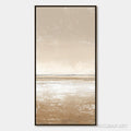 HOLMAN ART Solitude – Textured Minimalist Wabi Sabi Seascape - image 1