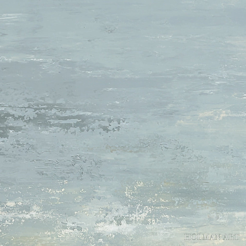 HOLMAN ART Quiet Horizon – Textured Minimalist Wabi Sabi Seascape - image 5