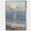 HOLMAN ART Serene Seascape – Vertical Ocean Painting - image 1