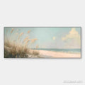 HOLMAN ART Beach Grass Panoramic – Beach Painting, Panoramic - image 1