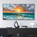 HOLMAN ART Ocean Sunset – Impasto Seascape Painting - image 2