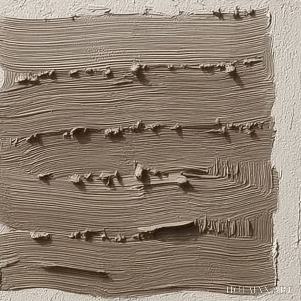 HOLMAN ART Terra Firma – Textured Wabi Sabi Abstract Painting - image 5