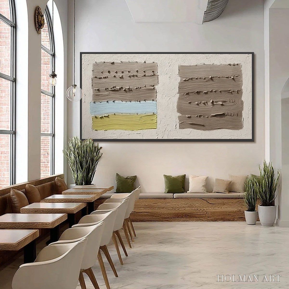 HOLMAN ART Terra Firma – Textured Wabi Sabi Abstract Painting - image 6