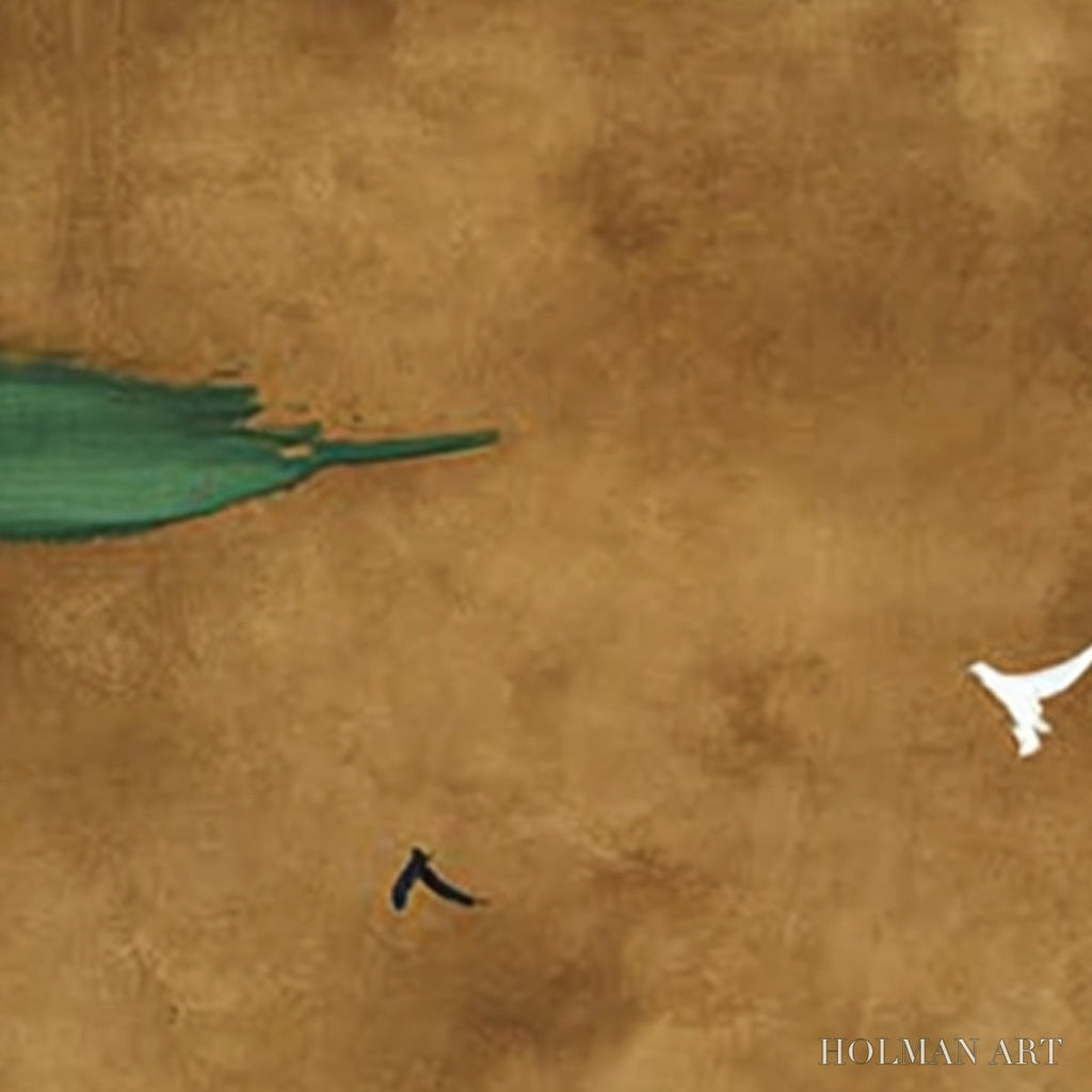 HOLMAN ART Sojourn – Minimalist Wabi-Sabi Landscape with Birds - image 5