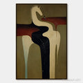 HOLMAN ART the Voyager'S Steed – Textured Abstract Unicorn Painting for Modern Decor - image 1