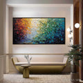 HOLMAN ART Chromatic Horizon – Large Textured Abstract Impasto Oil Painting - image 2