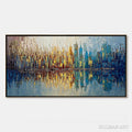 HOLMAN ART Urban Twilight – Textured Palette Knife Abstract Cityscape Painting - image 1