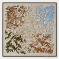 HOLMAN ART Terra Mosaic – Textured Earth Tone Abstract Impasto Painting - image 1
