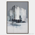 HOLMAN ART Monolithic Echo – Minimalist Abstract Architectural Painting - image 1