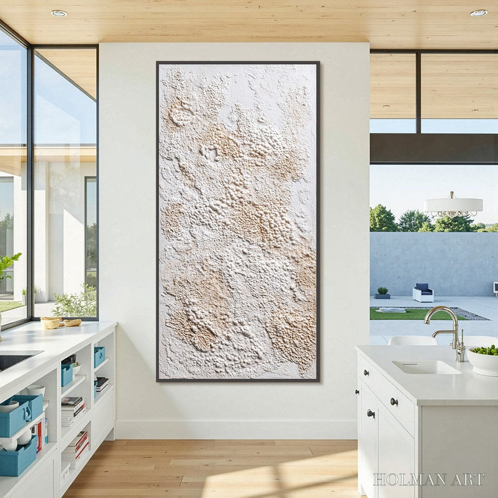 HOLMAN ART Terra Veil – Wabi Sabi Textured Minimalist Abstract Painting - image 6