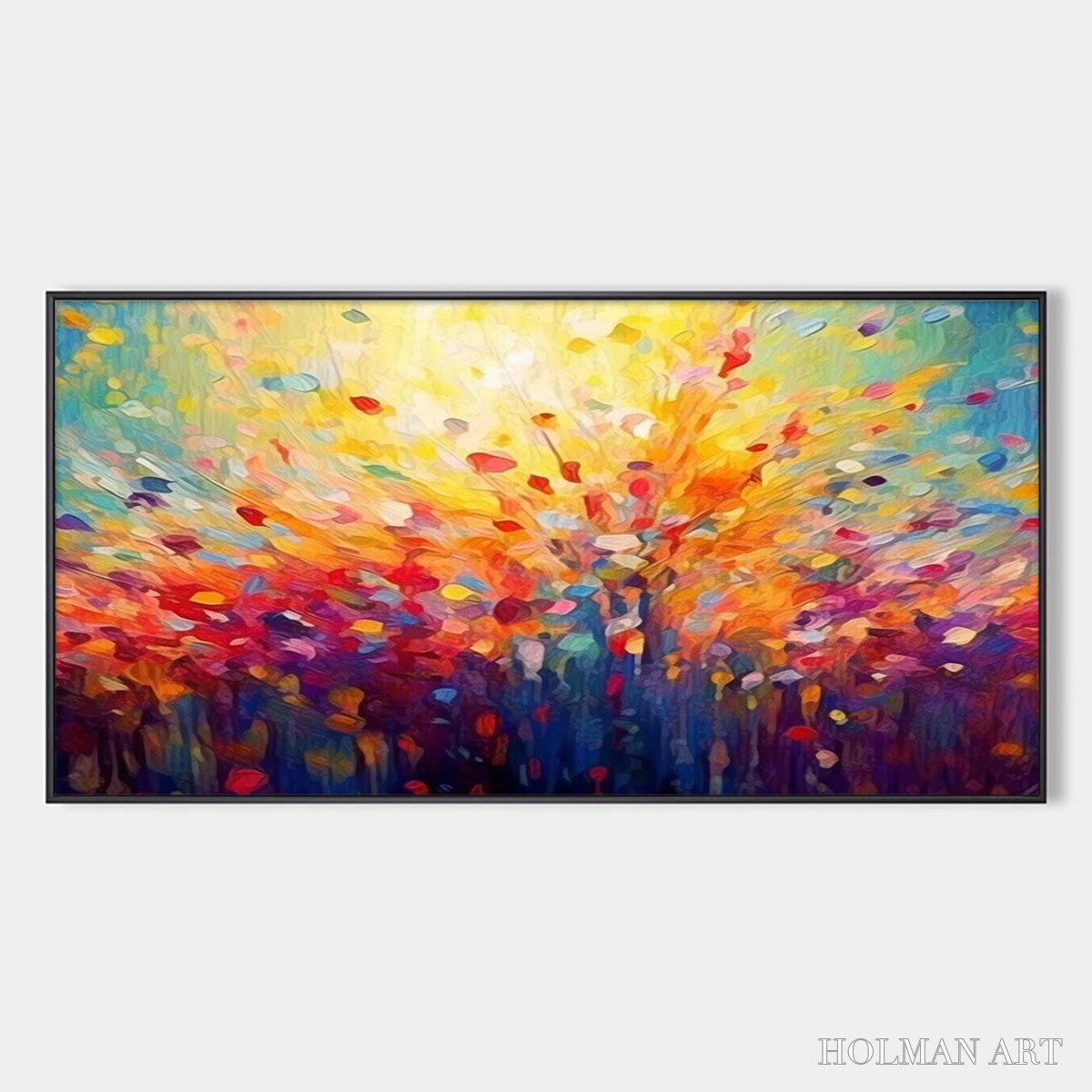 HOLMAN ART Radiant Dawn – Abstract Oil Painting - image 1