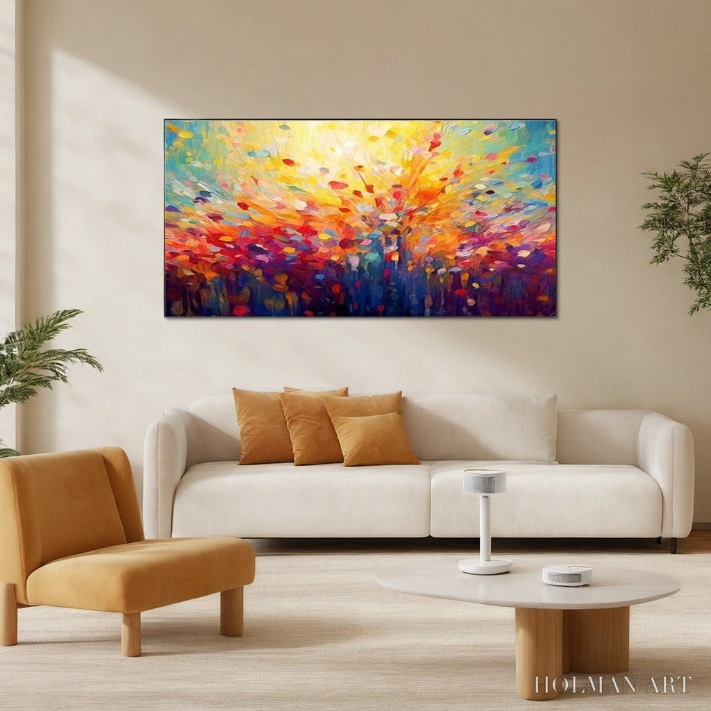 HOLMAN ART Radiant Dawn – Abstract Oil Painting - image 2