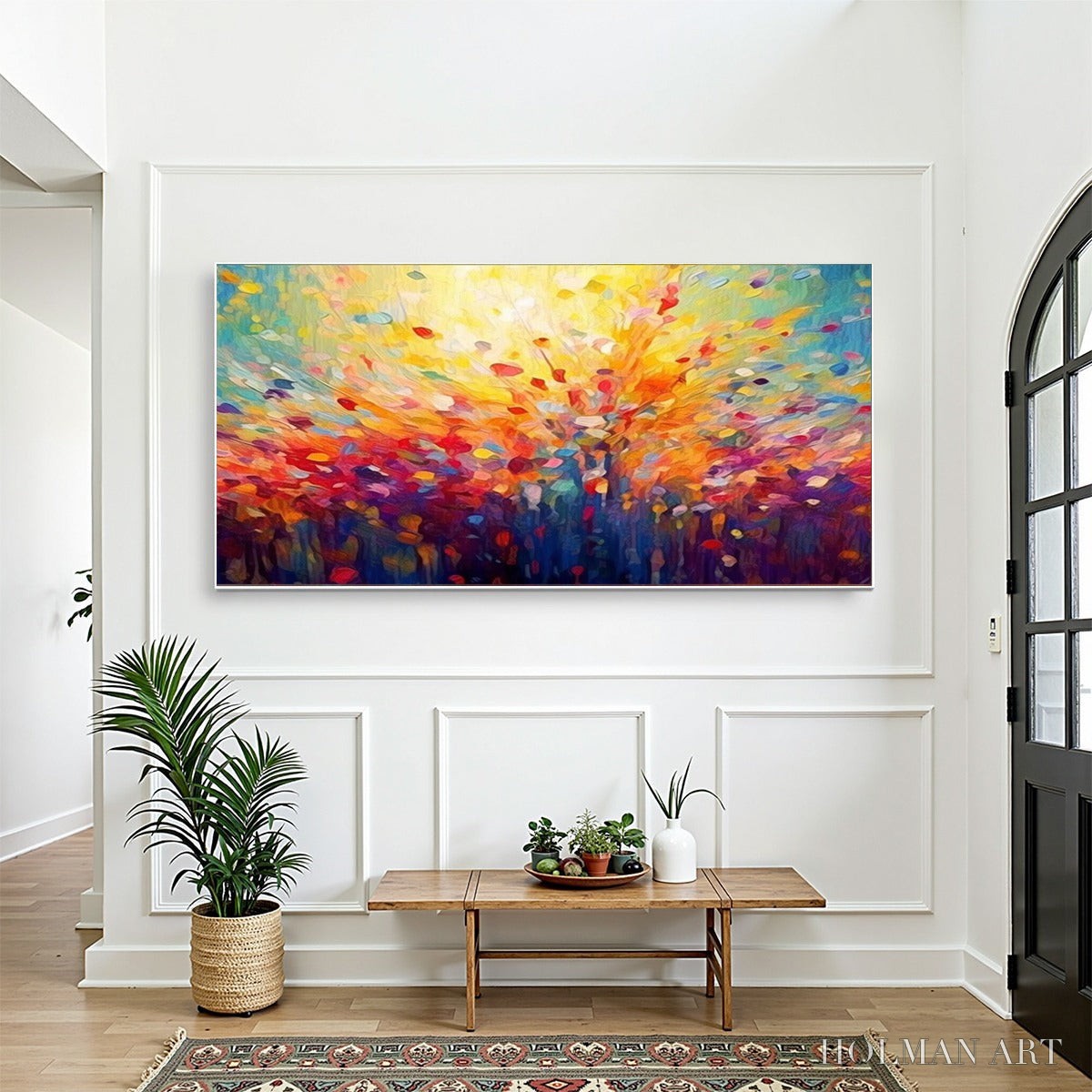 HOLMAN ART Radiant Dawn – Abstract Oil Painting - image 4