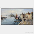 HOLMAN ART Venetian Serenade – Panoramic Cityscape Oil Painting of Venice - image 1