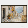 HOLMAN ART Afternoon Alley – Sunlit Mediterranean Street Painting - image 1