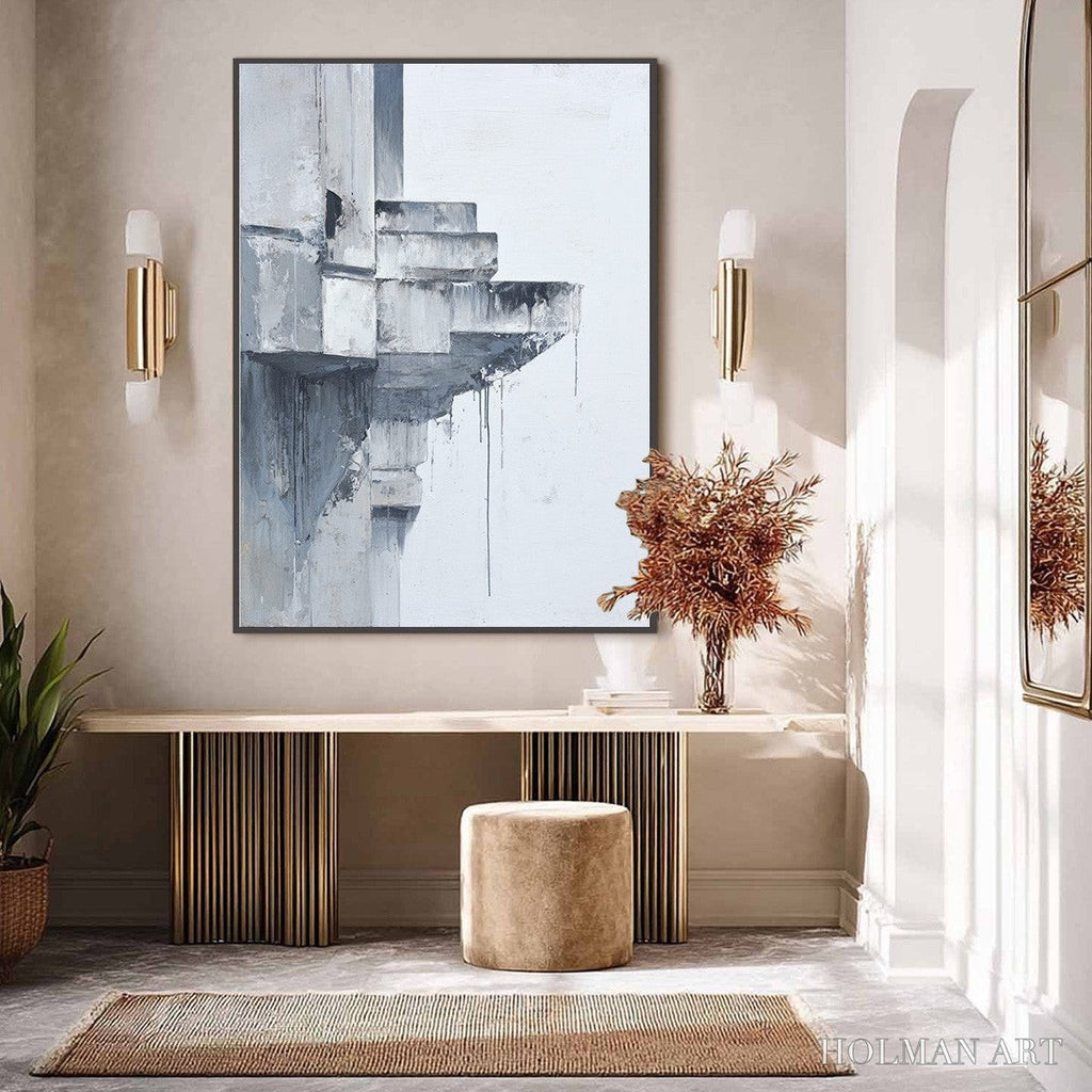 HOLMAN ART Ascent – Minimalist Architectural Abstract Painting - image 4