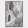 HOLMAN ART Echoes of Stone – Textured Impasto Architectural Painting - image 1