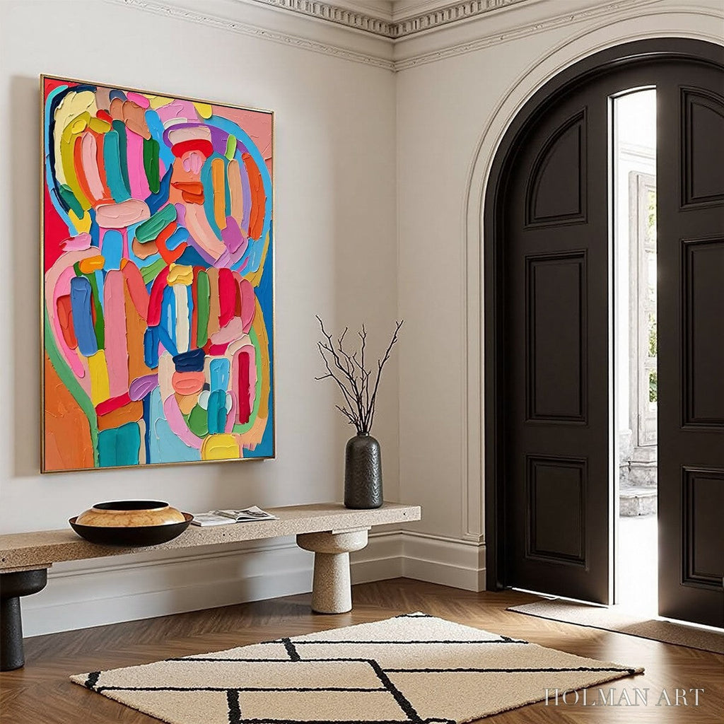 HOLMAN ART Carnival Echo – Impasto Abstract Colorful Painting - image 6