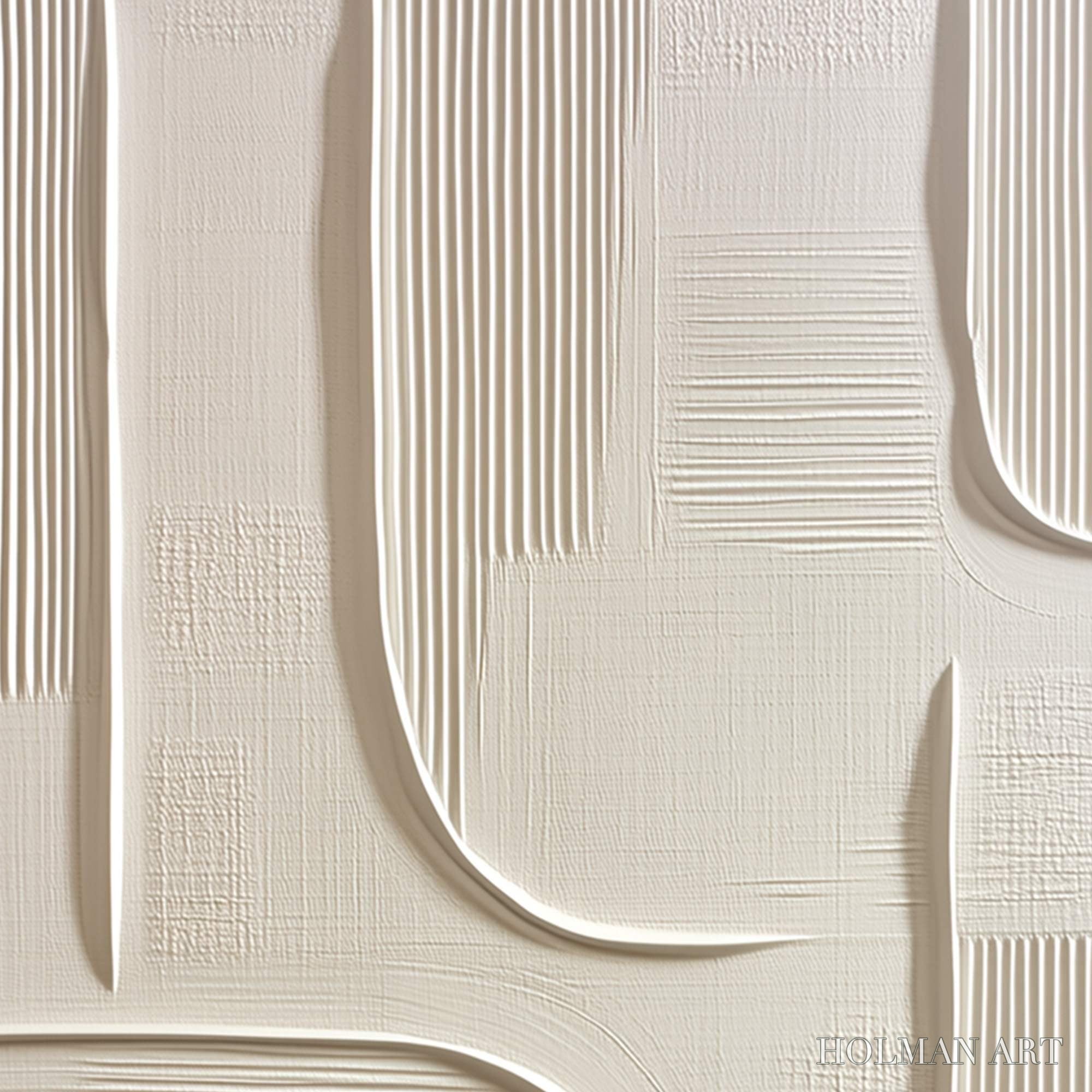 HOLMAN ART Urban Pathways – Textured Minimalist Wabi Sabi Abstract - image 3