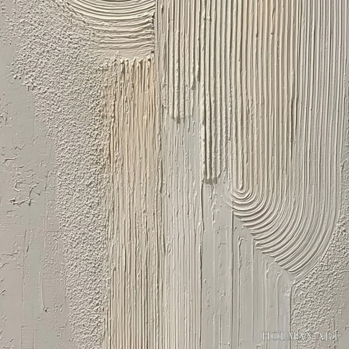 HOLMAN ART Urban Sanctuary – Textured Minimalist Arch Abstract Painting - image 5