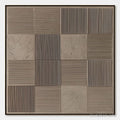HOLMAN ART Urban Grid – Textured Minimalist Abstract Painting in Neutral Tones - image 1