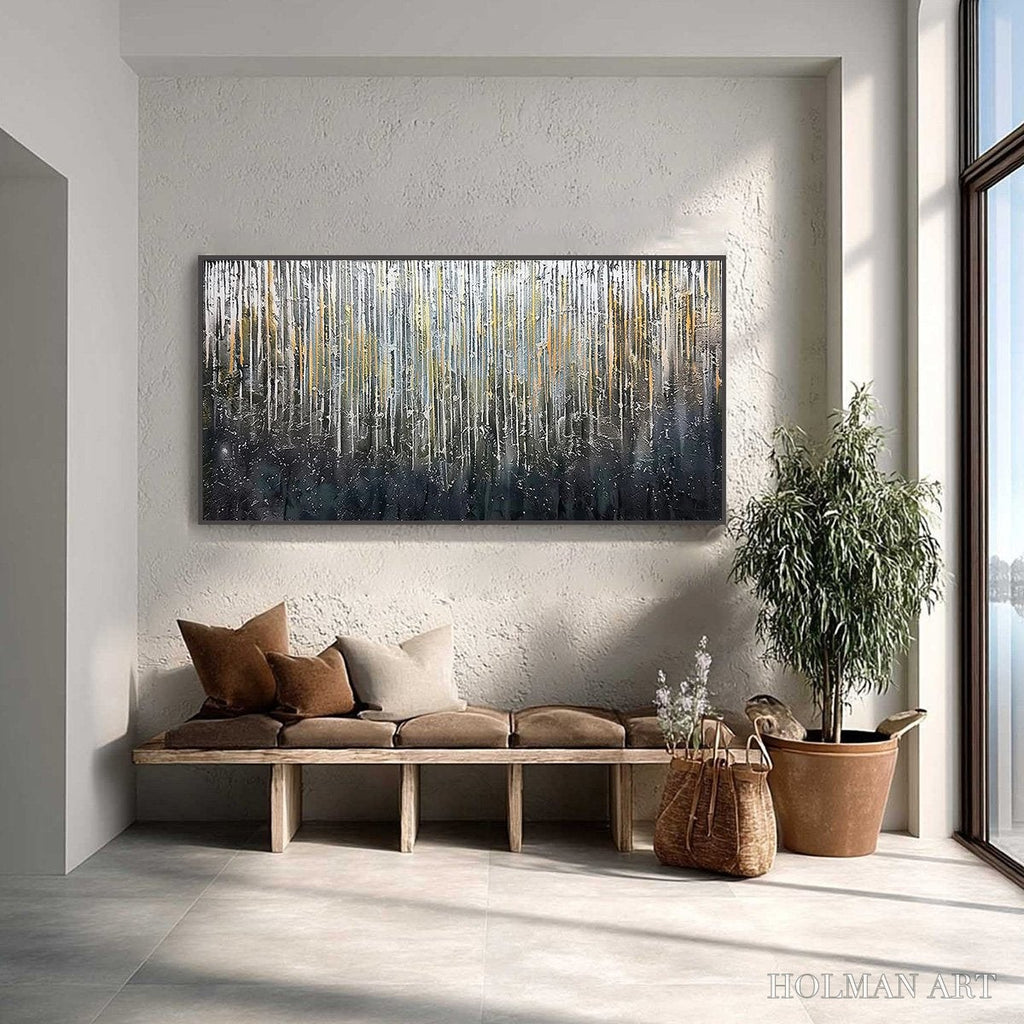 HOLMAN ART Urban Cascade – Large Textured Abstract Palette Knife Painting - image 2