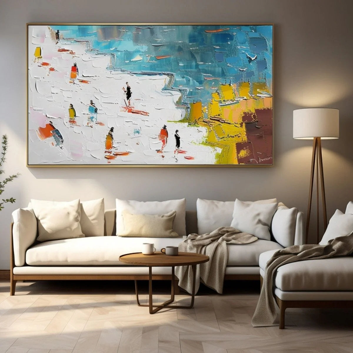 Plaster Art Texture Painting#17