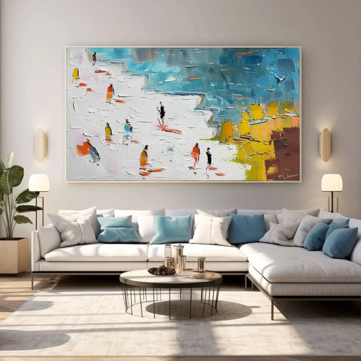 Plaster Art Texture Painting#17